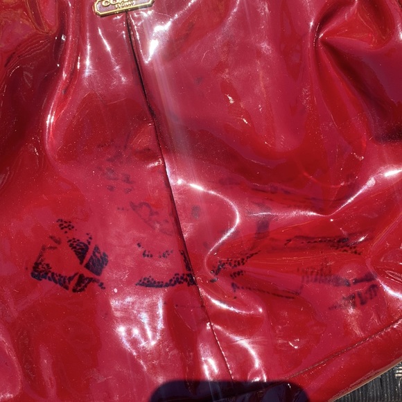 Sold! Coach Patent Leather Shoulder Bag - Picture 7 of 9